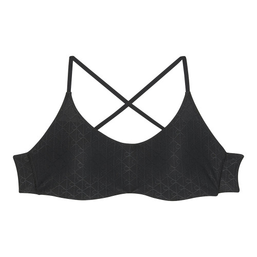 Calvin Klein Γυναικείο μπουστάκι Monogram Logo Mesh Plunge Bra